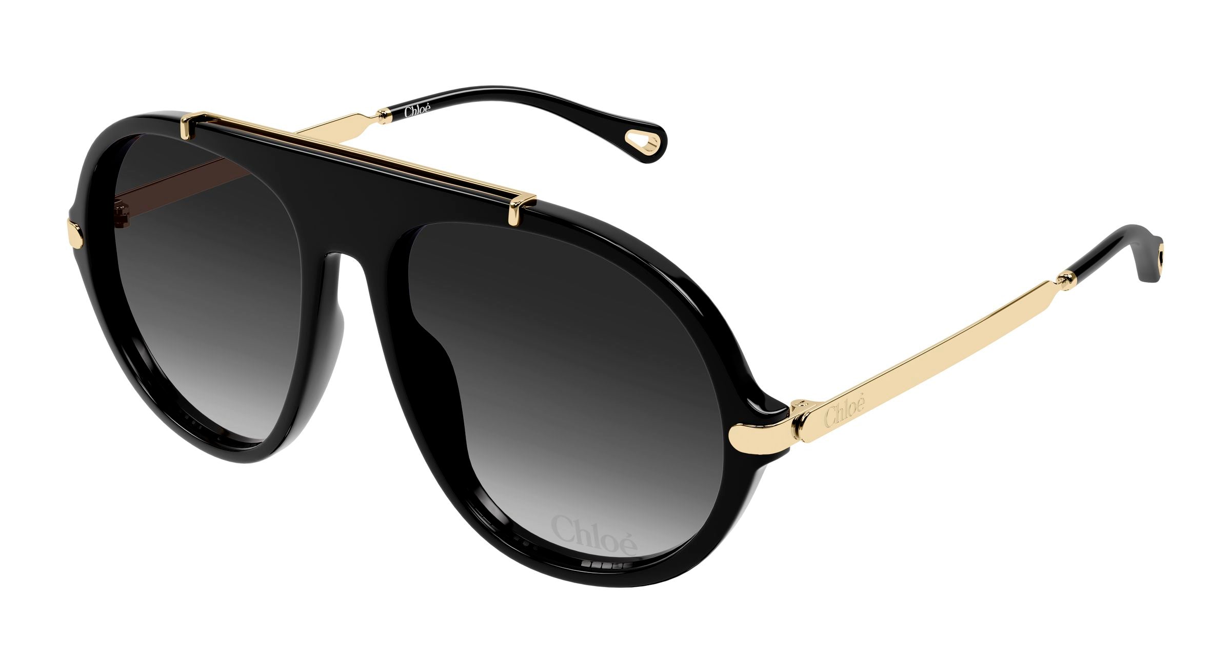 Chloé CH0357S – Black / Gold / Grey