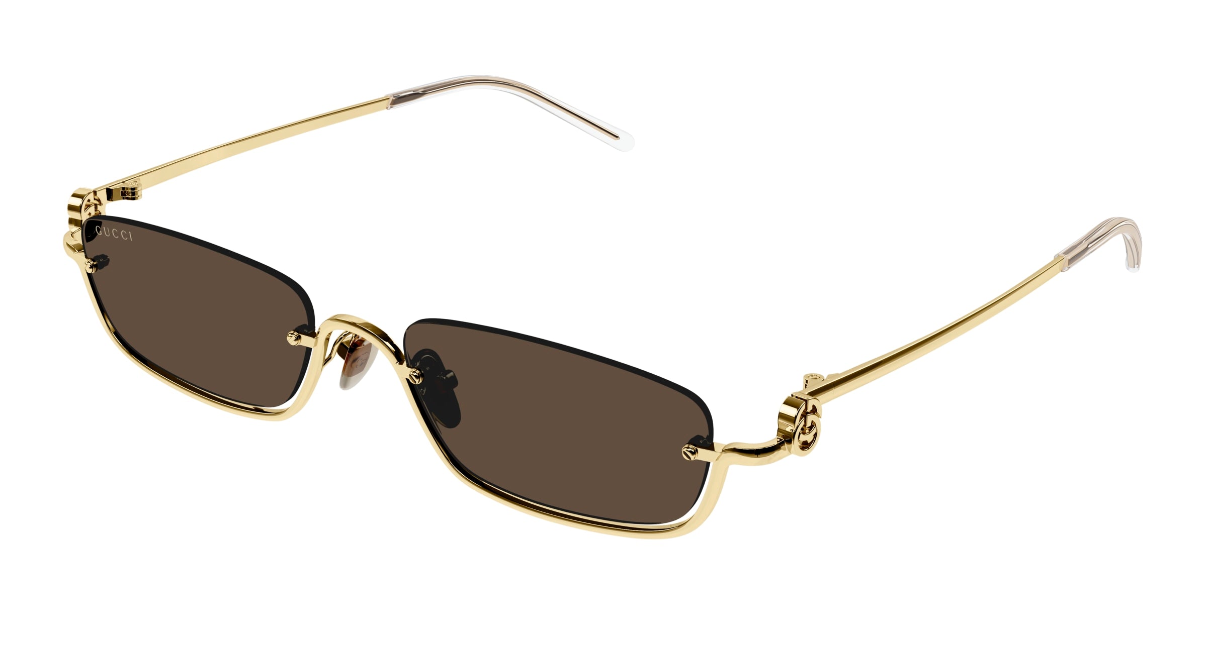 Gucci GG1278S – Gold / Brown