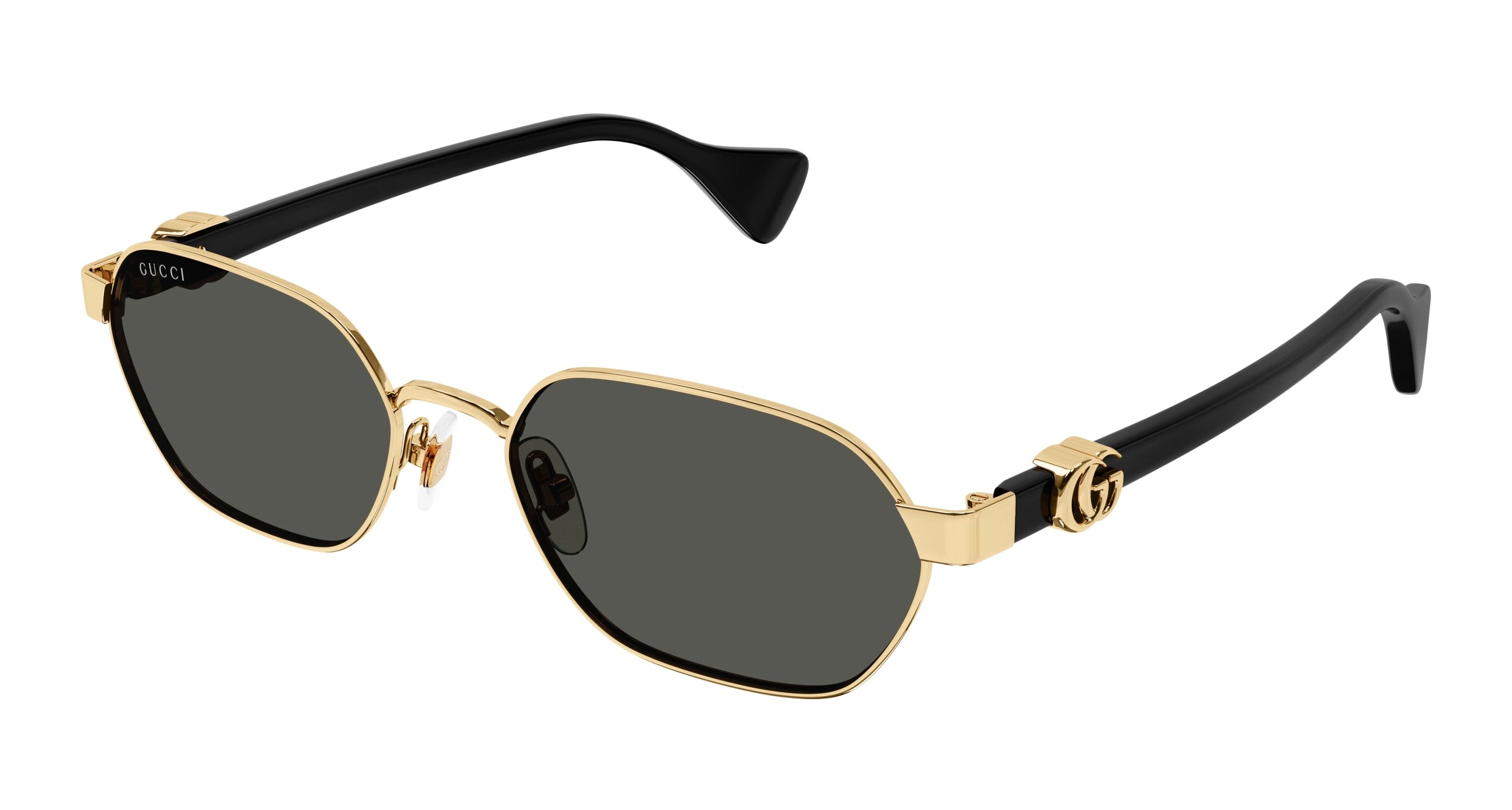 Gucci GG1593S – Gold / Black / Grey