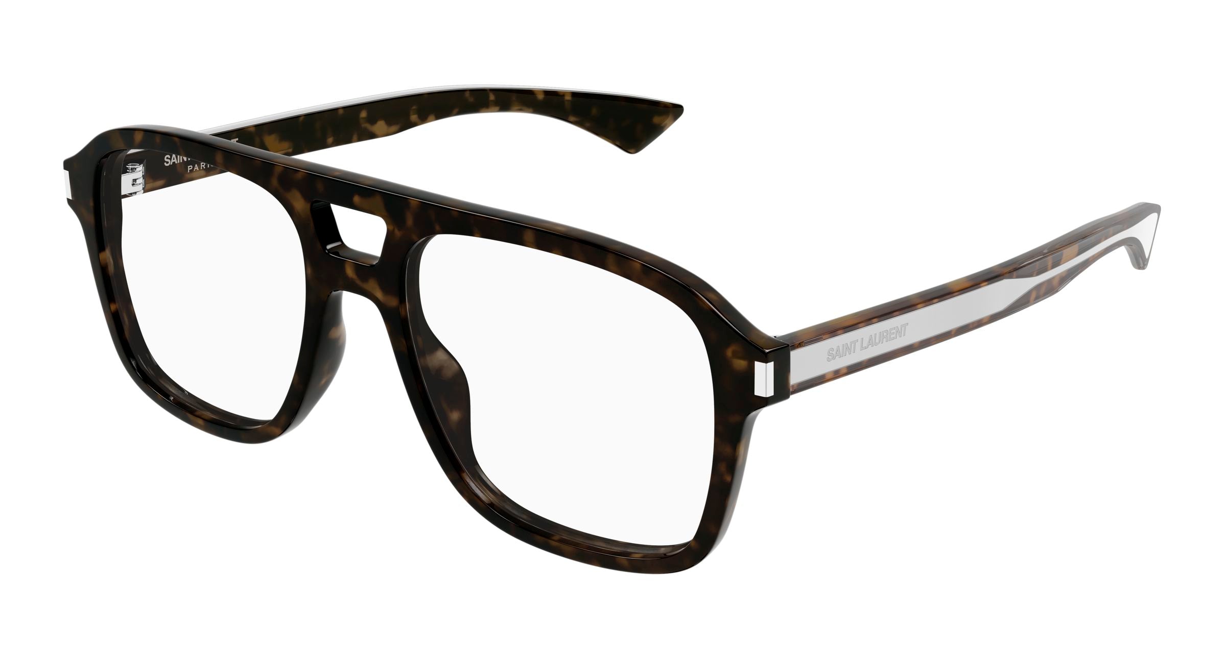 Saint Laurent SL 881 OPT – Havana / Crystal / Transparent
