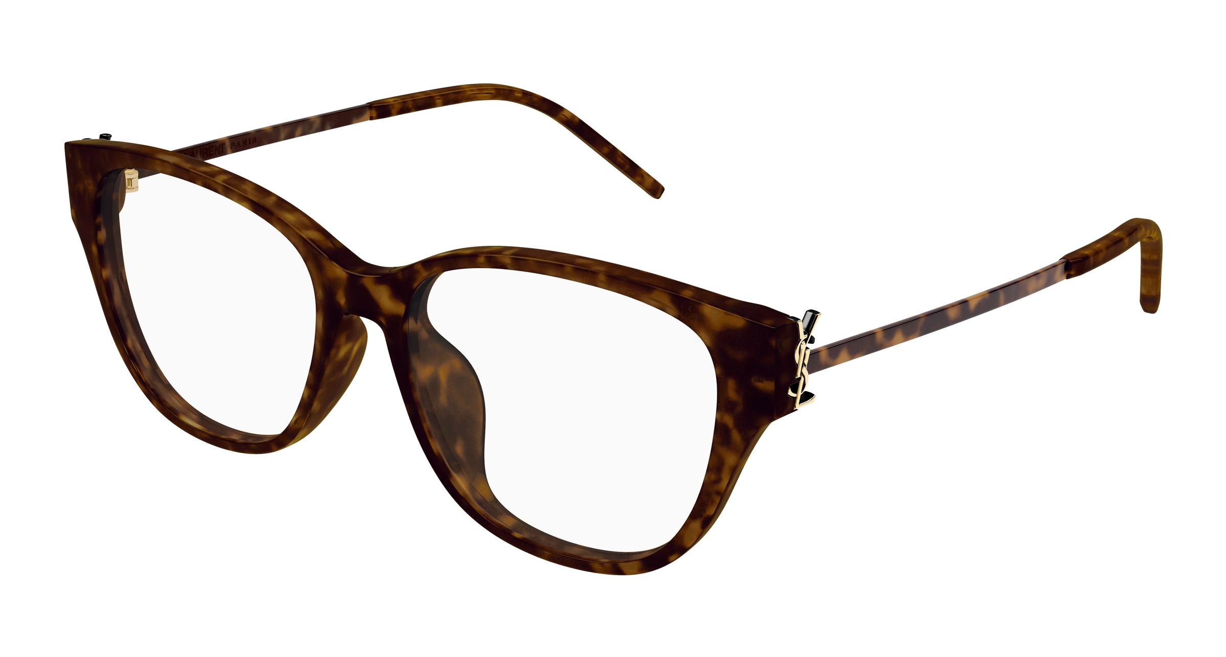 Saint Laurent SL M48O_C/FN – Havana / Gold / Transparent