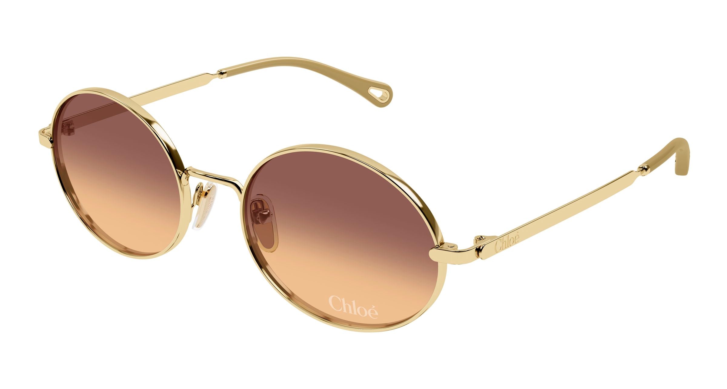 Chloé CH0326S – Gold / Brown